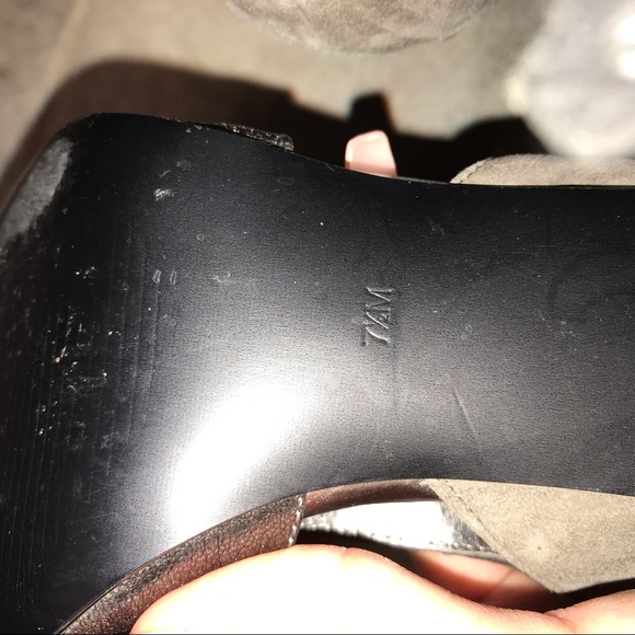 Guess women’s suede and leather heels - Picture 5 of 5